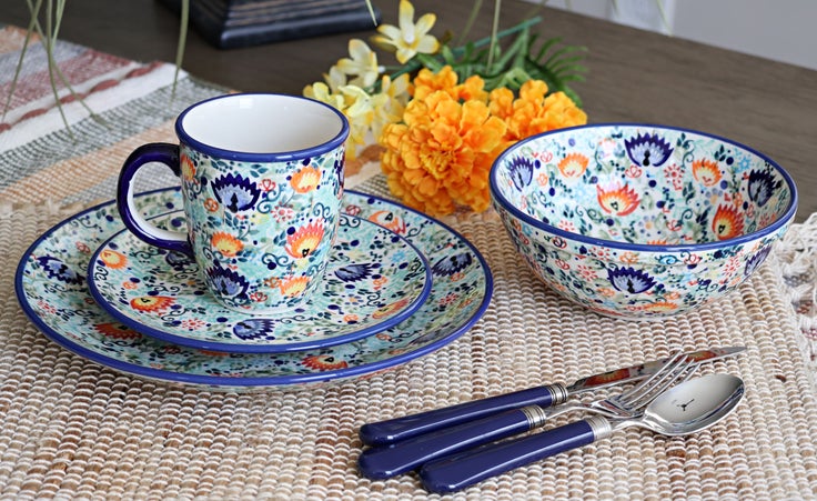 Detail image of Manufaktura Desert Oasis Mug — Polish Pottery