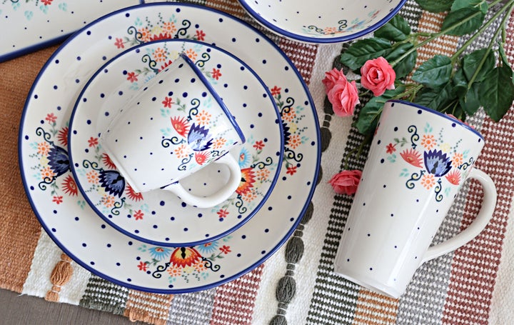 Manufaktura Desert Flower Mug — Polish Pottery