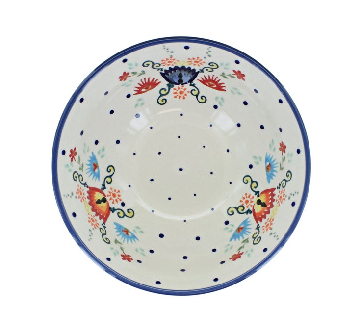 Detail image of Manufaktura Desert Flower Dining Plates & Bowls — Polish Pottery
