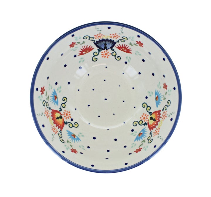 Manufaktura Desert Flower Dining Plates & Bowls — Polish Pottery