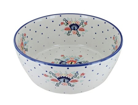 Manufaktura Desert Flower Medium Serving Piece — Polish Pottery