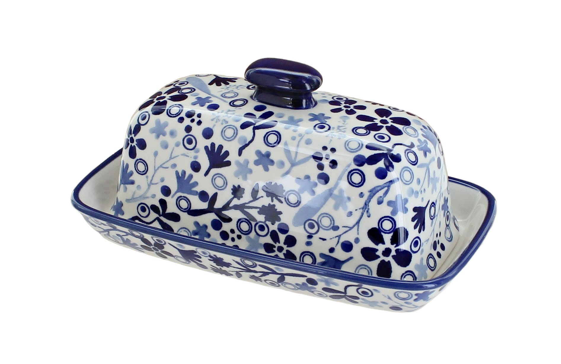 Manufaktura Darcy Butter Dish — Polish Pottery