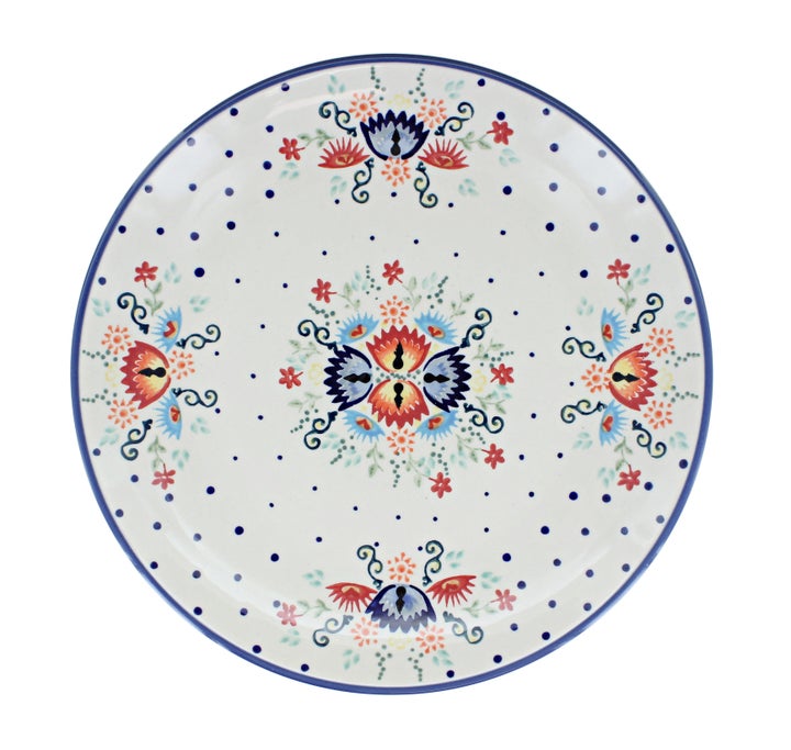Manufaktura Desert Flower Dining Plates & Bowls — Polish Pottery