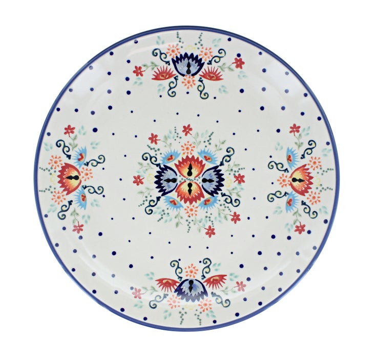Detail image of Manufaktura Desert Flower Dining Plates & Bowls — Polish Pottery