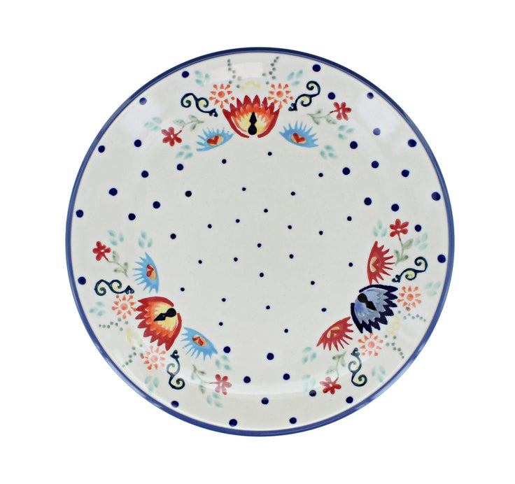 Detail image of Manufaktura Desert Flower Dining Plates & Bowls — Polish Pottery