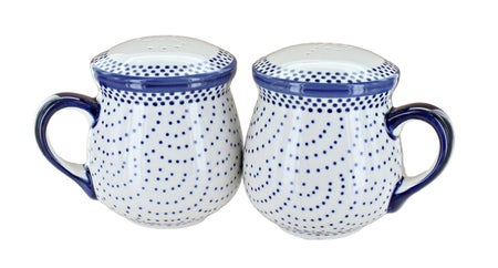 Manufaktura Small Dots Salt & Pepper Shaker — Polish Pottery