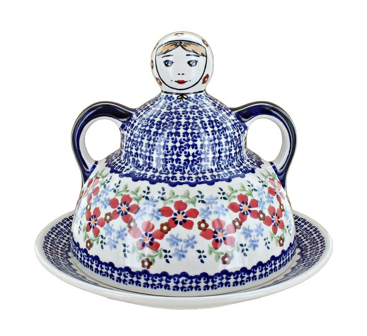 Manufaktura Red Poppy Countertop Accessories — Polish Pottery