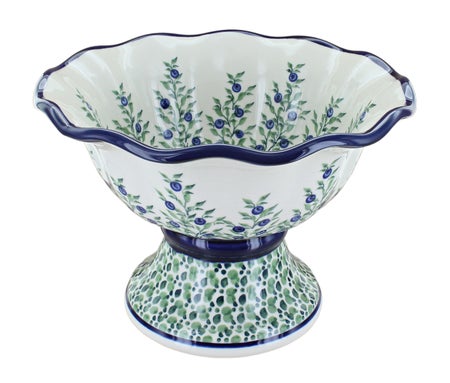 Zaklady Porcelain Vine Countertop Accessories — Polish Pottery