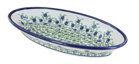 Zaklady Porcelain Vine Small Serving Piece — Polish Pottery