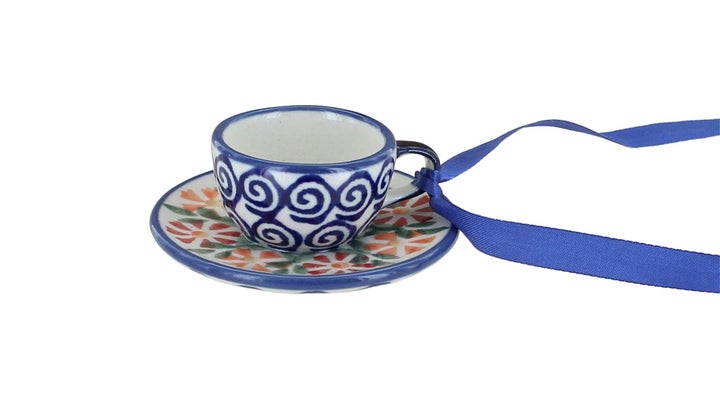 Manufaktura Garden Bouquet Christmas Ornament — Polish Pottery