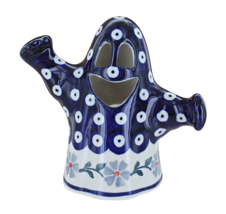 Manufaktura Blue Violet Luminary — Polish Pottery