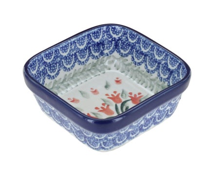 Ceramika Artystyczna Spring Tulip Petite Bowl/Dish — Polish Pottery