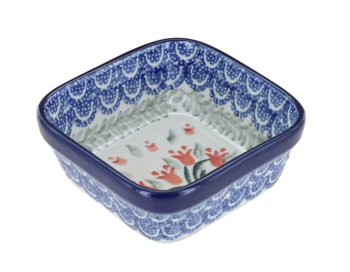 Ceramika Artystyczna Spring Tulip Petite Bowl/Dish — Polish Pottery