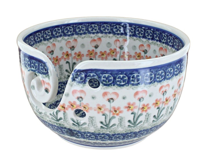 Ceramika Artystyczna Peach Posy Décor — Polish Pottery