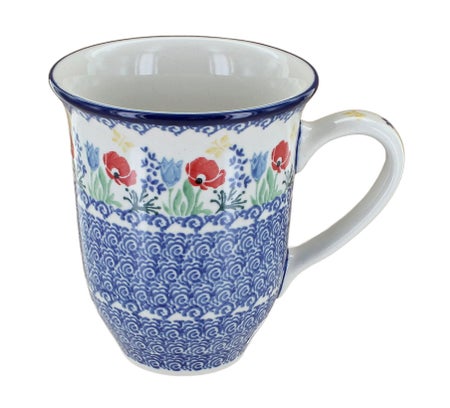 Ceramika Artystyczna Memory Garden Mug — Polish Pottery