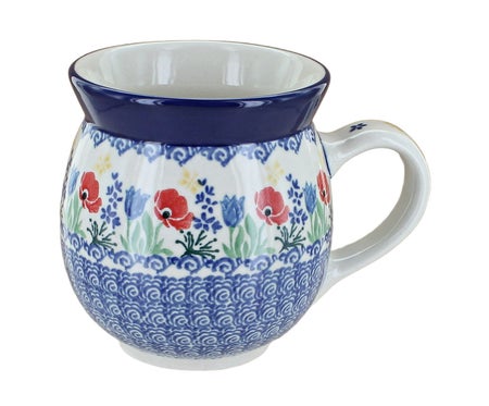 Ceramika Artystyczna Memory Garden Mug — Polish Pottery