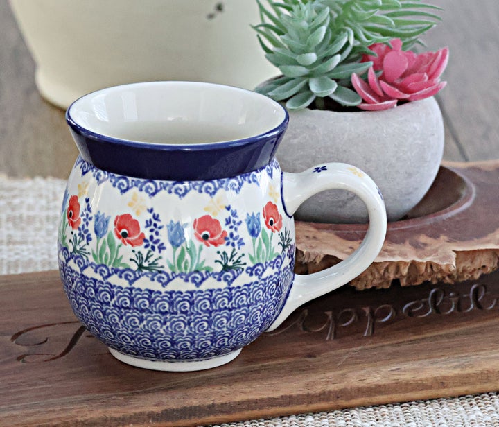 Ceramika Artystyczna Memory Garden Mug — Polish Pottery