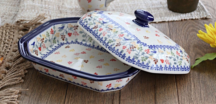 Ceramika Artystyczna Autumn Grove Medium Bakeware — Polish Pottery