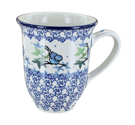 Ceramika Artystyczna Mockingbird Mug — Polish Pottery