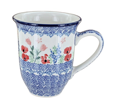 Ceramika Artystyczna Dreaming of Poppies Mug — Polish Pottery