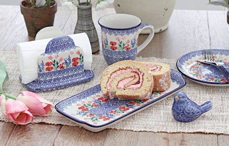 Detail image of Ceramika Artystyczna Dreaming of Poppies Mug — Polish Pottery