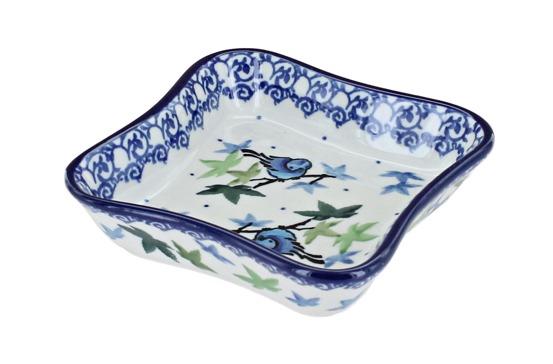 Ceramika Artystyczna Mockingbird Petite Bowl/Dish — Polish Pottery