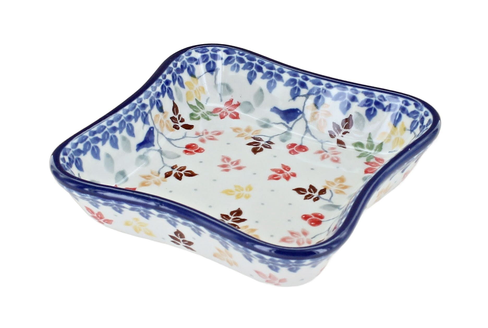 Ceramika Artystyczna Autumn Grove Petite Bowl/Dish — Polish Pottery