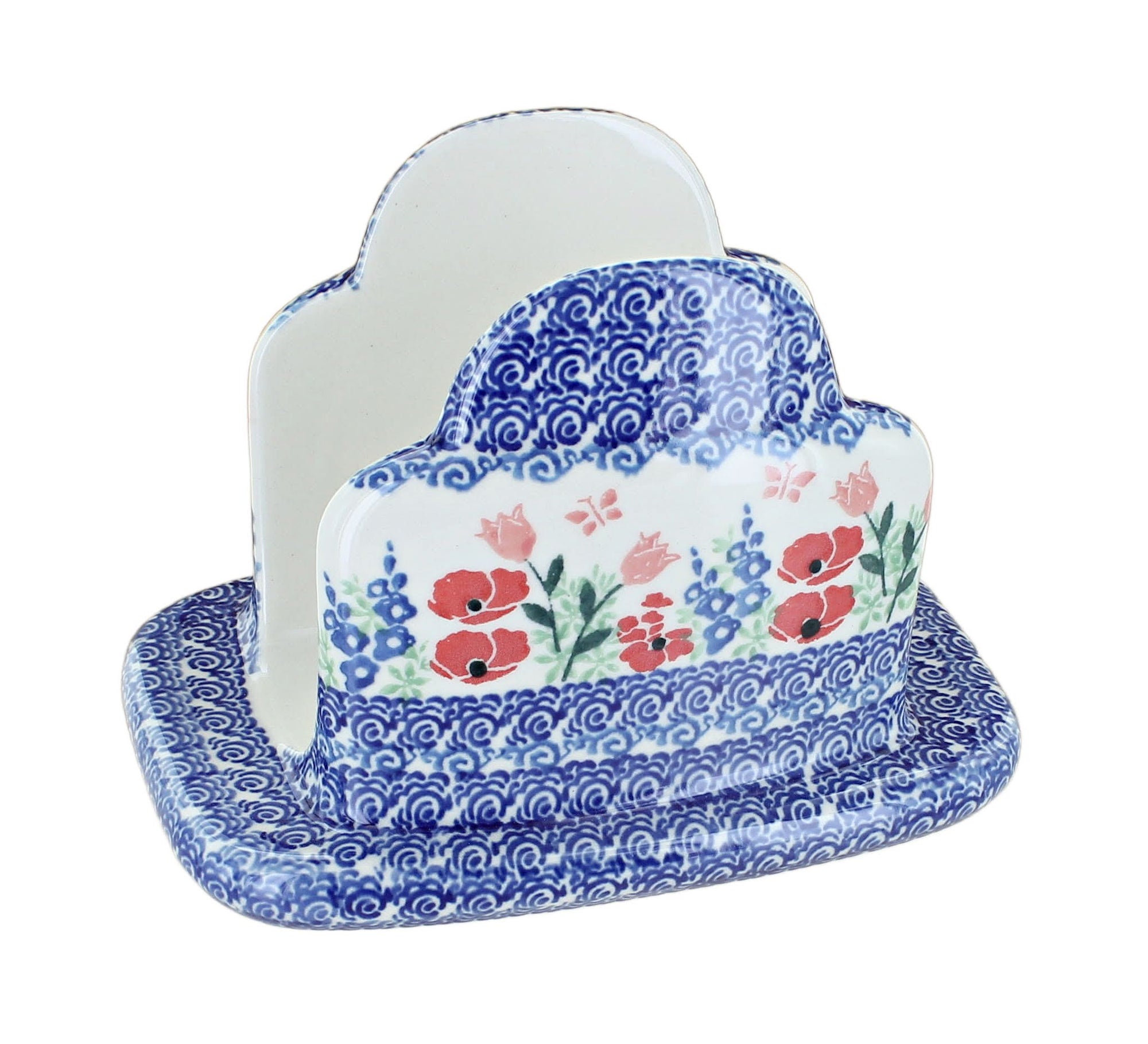 Ceramika Artystyczna Dreaming of Poppies Dining Accessories — Polish Pottery