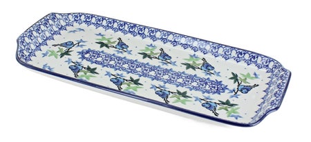Ceramika Artystyczna Mockingbird Small Serving Piece — Polish Pottery