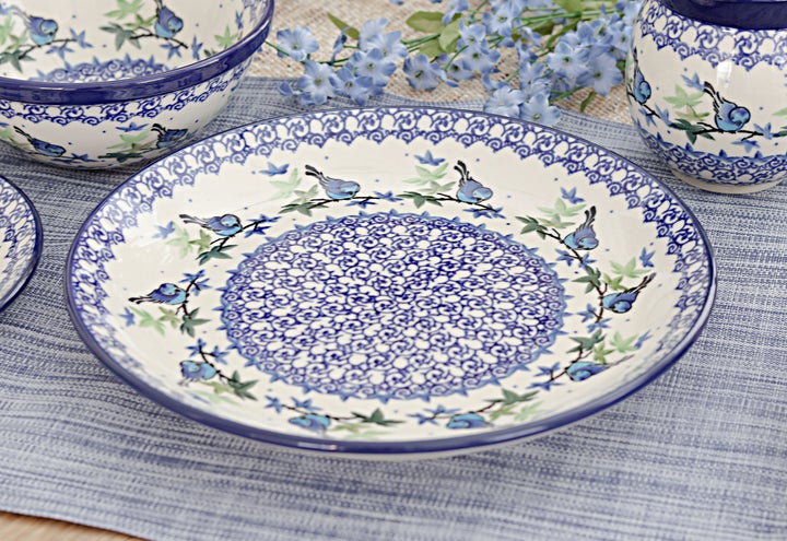 Ceramika Artystyczna Mockingbird Dining Plates & Bowls — Polish Pottery
