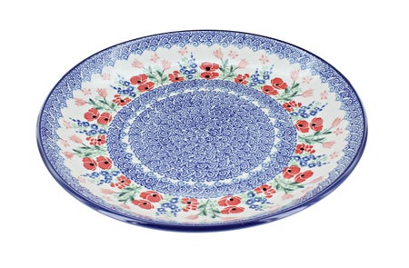 Ceramika Artystyczna Dreaming of Poppies Dining Plates & Bowls — Polish Pottery