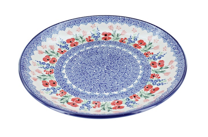 Ceramika Artystyczna Dreaming of Poppies Dining Plates & Bowls — Polish Pottery