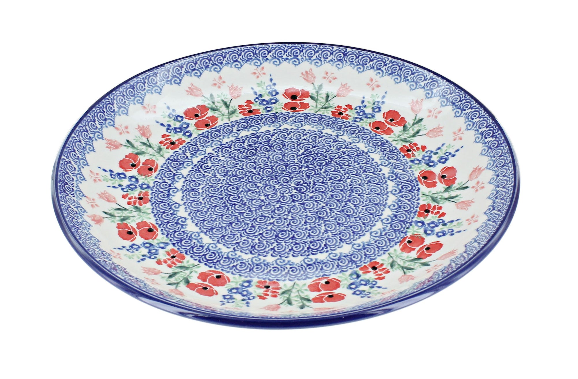 Ceramika Artystyczna Dreaming of Poppies Dining Plates & Bowls — Polish Pottery
