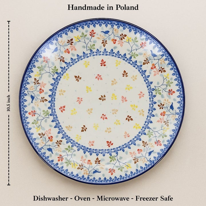 Ceramika Artystyczna Autumn Grove Dining Plates & Bowls — Polish Pottery
