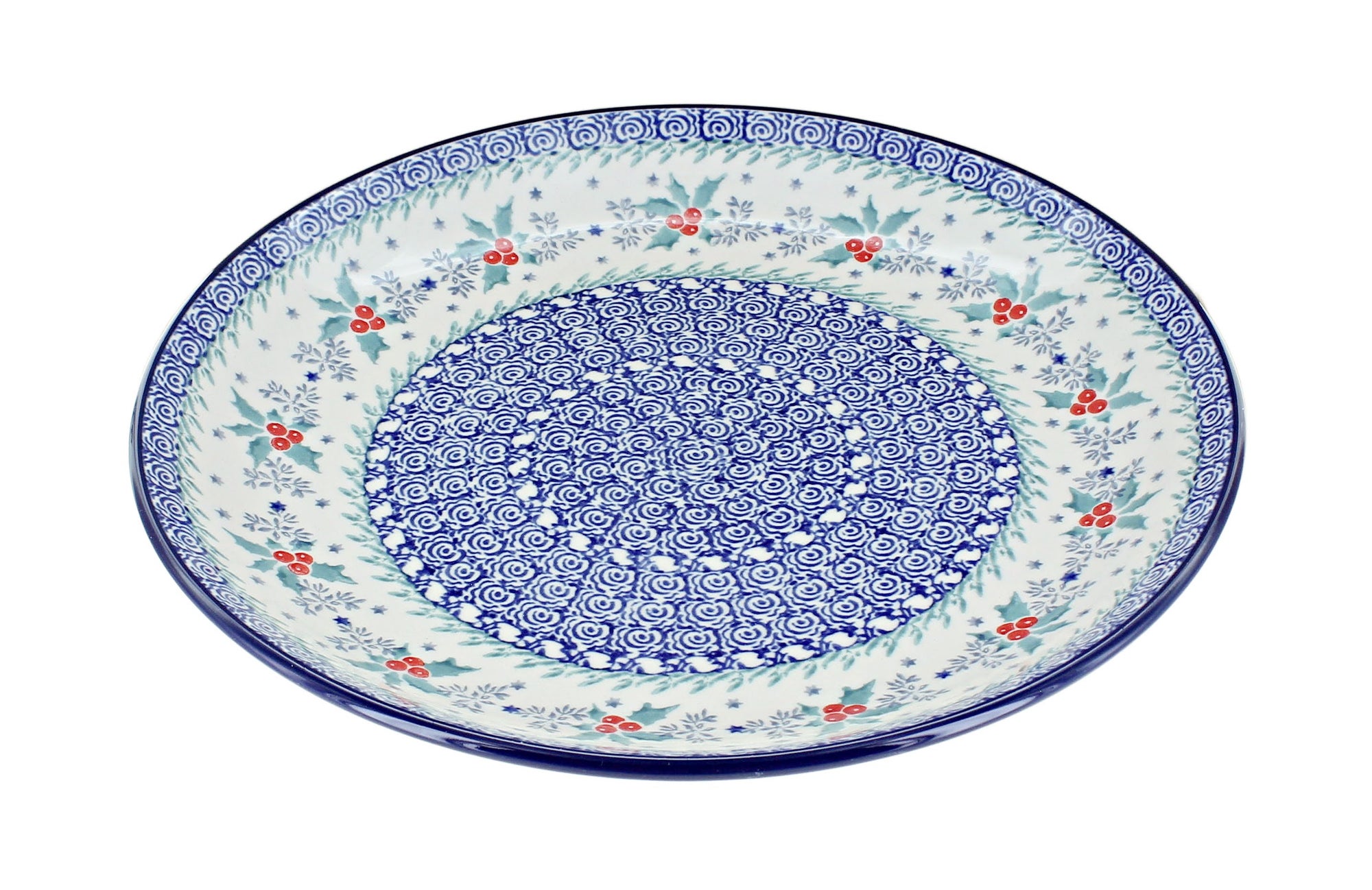 Ceramika Artystyczna December Joy Dining Plates & Bowls — Polish Pottery