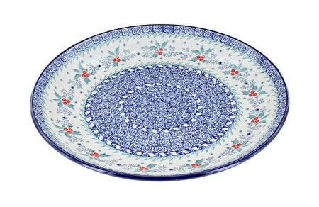 Ceramika Artystyczna December Joy Dining Plates & Bowls — Polish Pottery