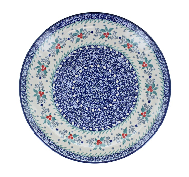 Detail image of Ceramika Artystyczna December Joy Dining Plates & Bowls — Polish Pottery