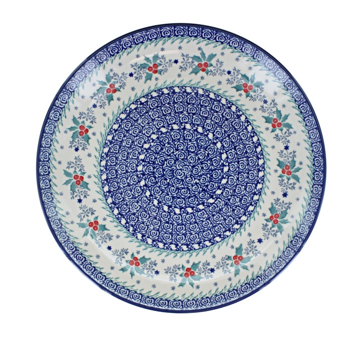 Ceramika Artystyczna December Joy Dining Plates & Bowls — Polish Pottery