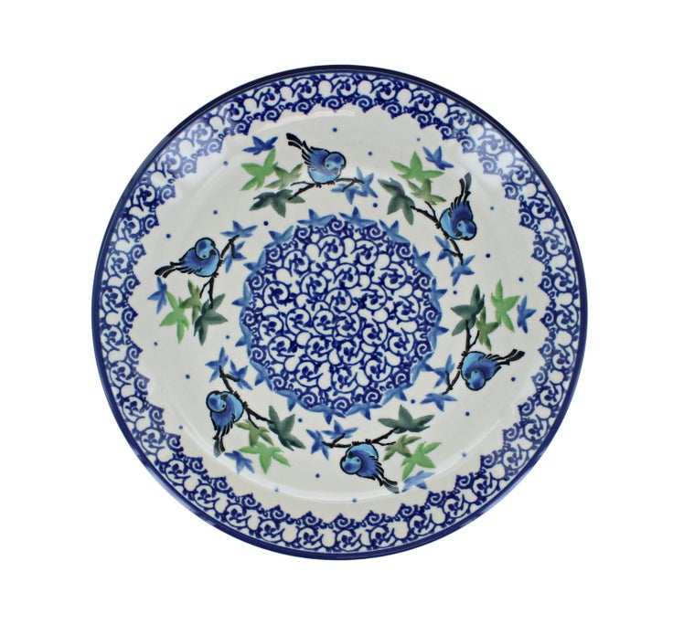 Detail image of Ceramika Artystyczna Mockingbird Dining Plates & Bowls — Polish Pottery