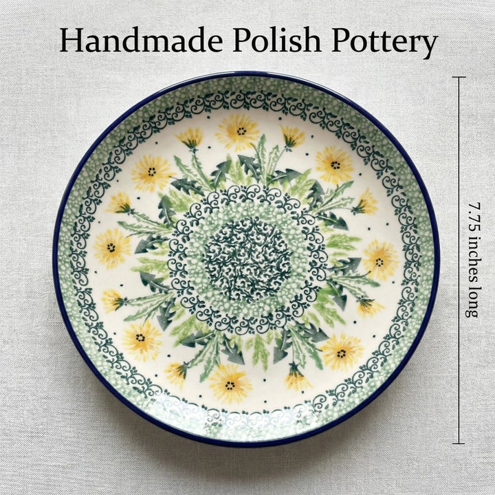 Ceramika Artystyczna Dandelion Dining Plates & Bowls — Polish Pottery