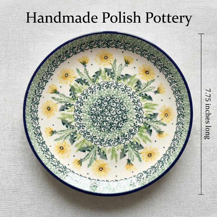 Detail image of Ceramika Artystyczna Dandelion Dining Plates & Bowls — Polish Pottery