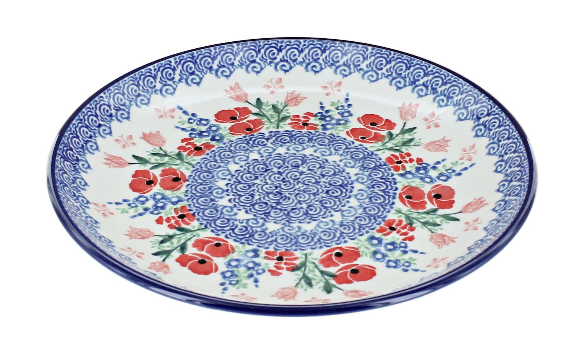Ceramika Artystyczna Dreaming of Poppies Dining Plates & Bowls — Polish Pottery