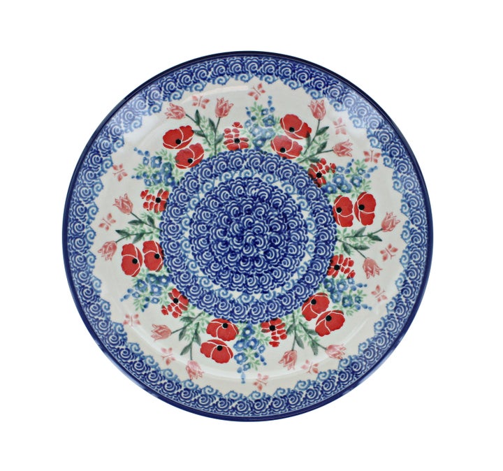 Ceramika Artystyczna Dreaming of Poppies Dining Plates & Bowls — Polish Pottery