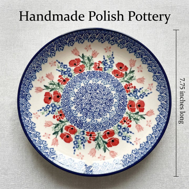 Ceramika Artystyczna Dreaming of Poppies Dining Plates & Bowls — Polish Pottery