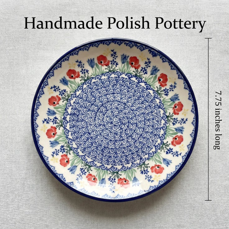 Detail image of Ceramika Artystyczna Memory Garden Dining Plates & Bowls — Polish Pottery