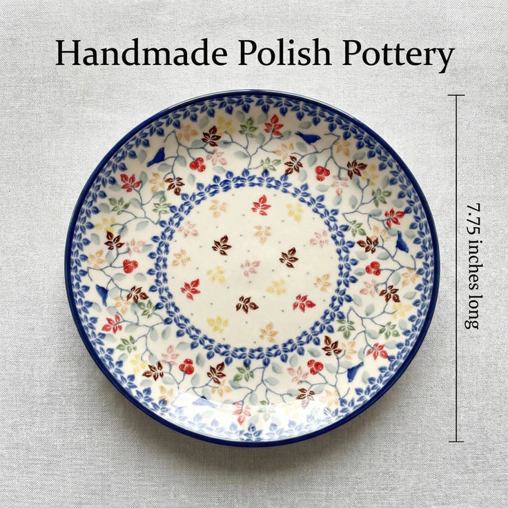 Detail image of Ceramika Artystyczna Autumn Grove Dining Plates & Bowls — Polish Pottery