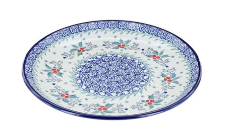 Ceramika Artystyczna December Joy Dining Plates & Bowls — Polish Pottery