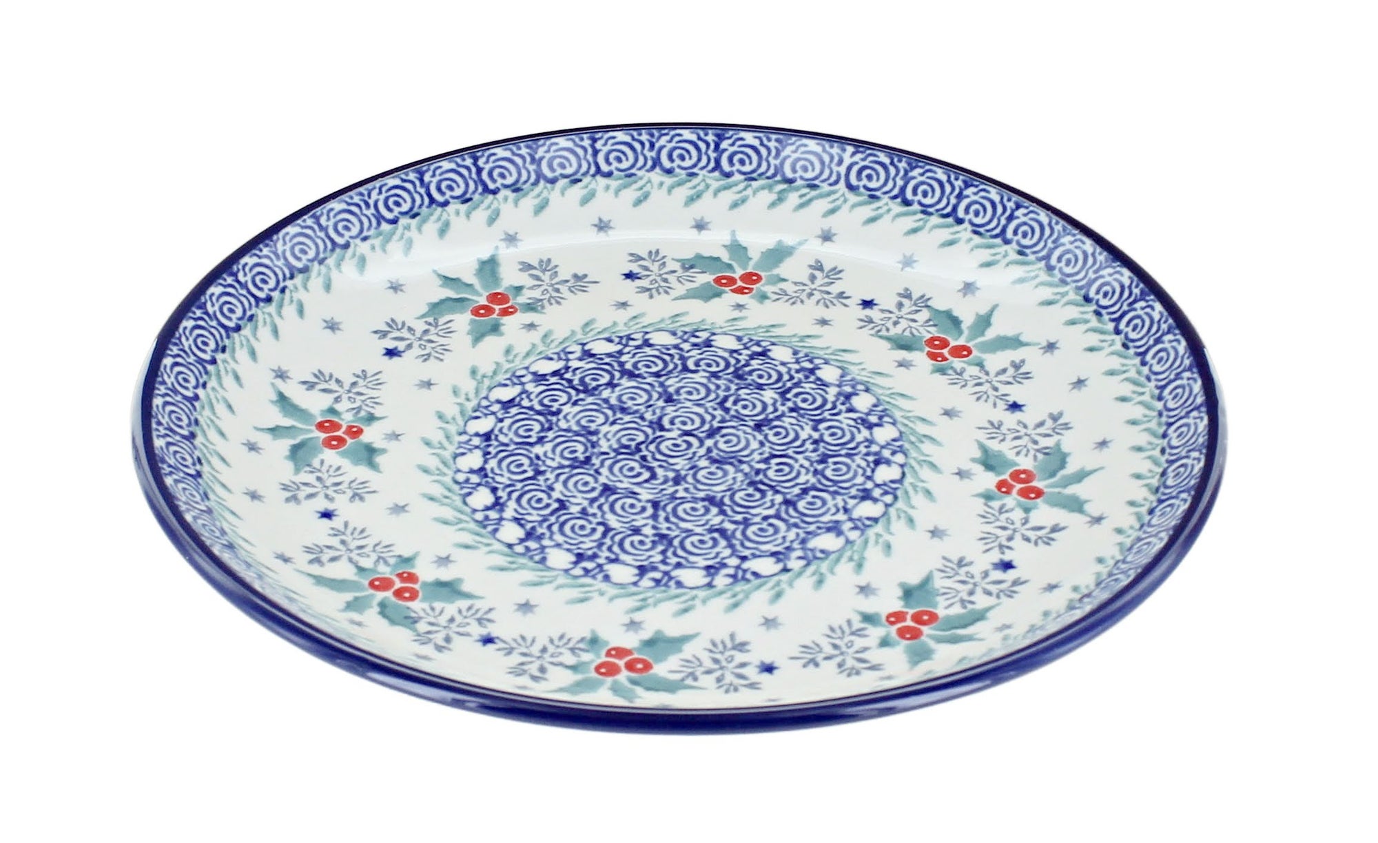 Ceramika Artystyczna December Joy Dining Plates & Bowls — Polish Pottery