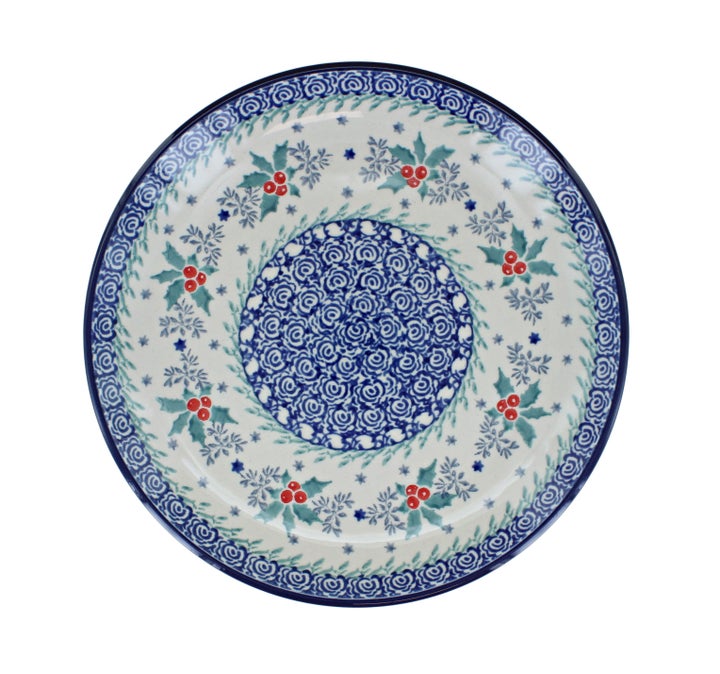 Ceramika Artystyczna December Joy Dining Plates & Bowls — Polish Pottery