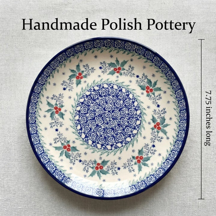 Ceramika Artystyczna December Joy Dining Plates & Bowls — Polish Pottery